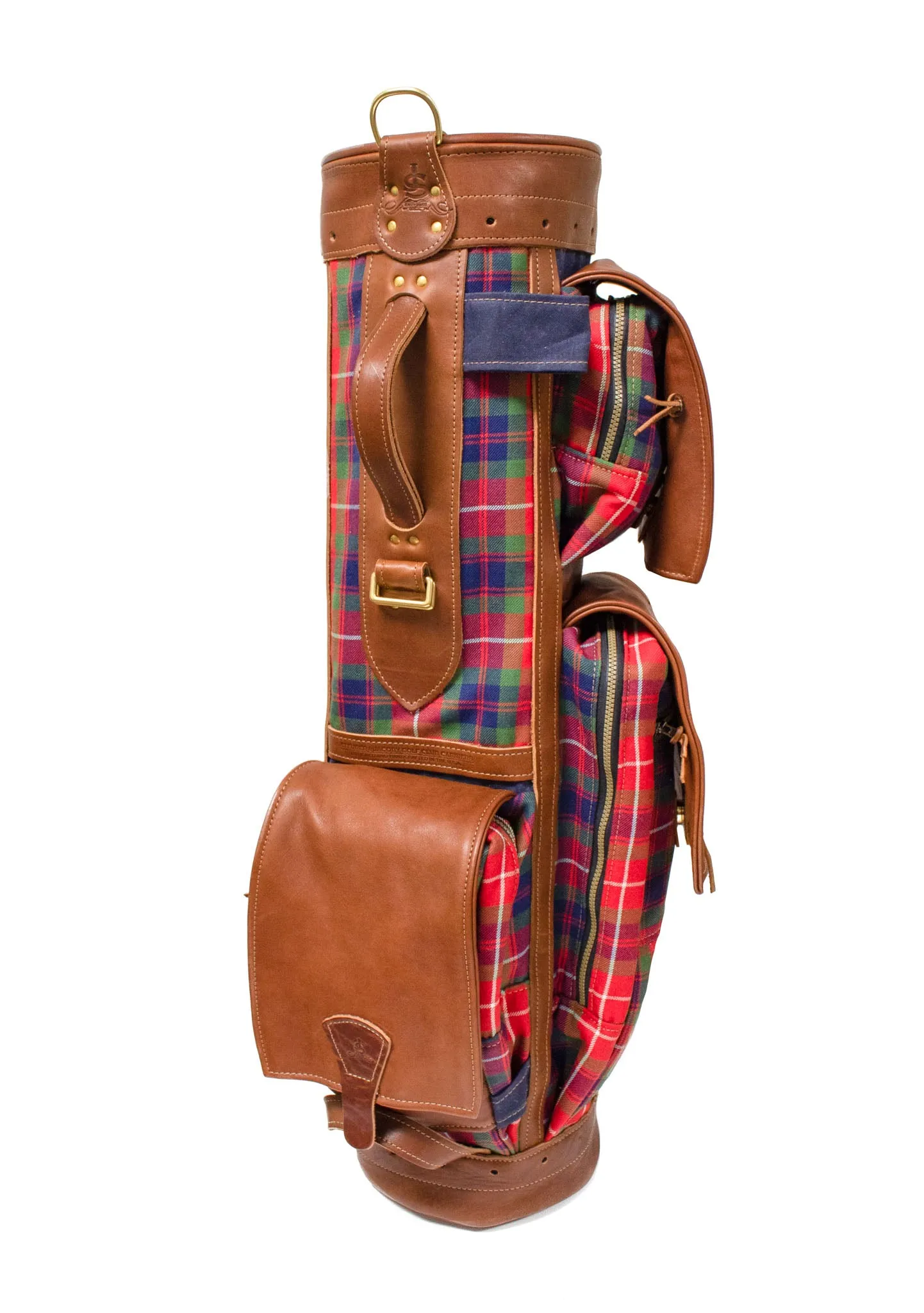 8 Gran Tour Style Tartan Golf Bag