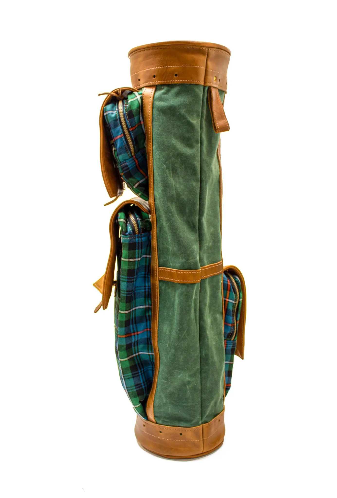 8 Gran Tour Style Tartan Golf Bag