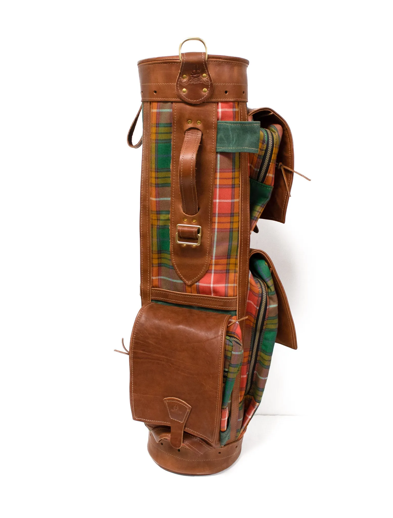 8 Gran Tour Style Tartan Golf Bag