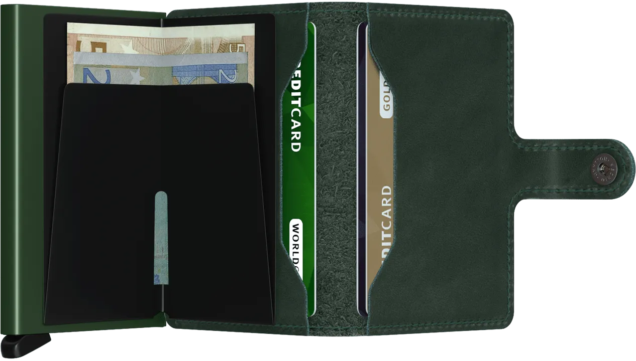 A Secrid Miniwallet Original Green