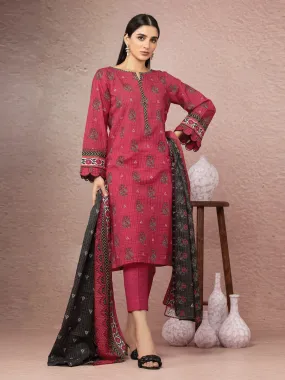 ACE Galleria Merak Khaddar Unstitched Printed 3Pc Suit A-WU3PWK22-437