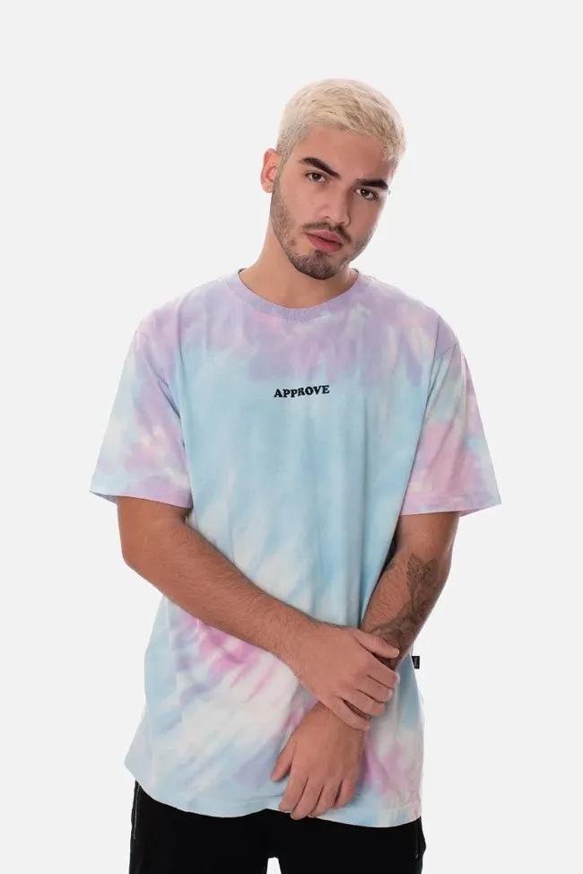 APPROVE  |Unisex Tie-dye Cotton Short Sleeves T-Shirts