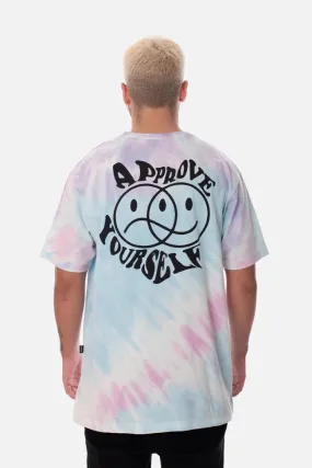 APPROVE  |Unisex Tie-dye Cotton Short Sleeves T-Shirts