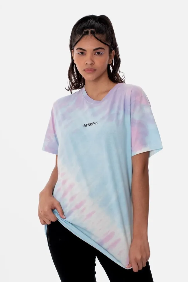 APPROVE  |Unisex Tie-dye Cotton Short Sleeves T-Shirts