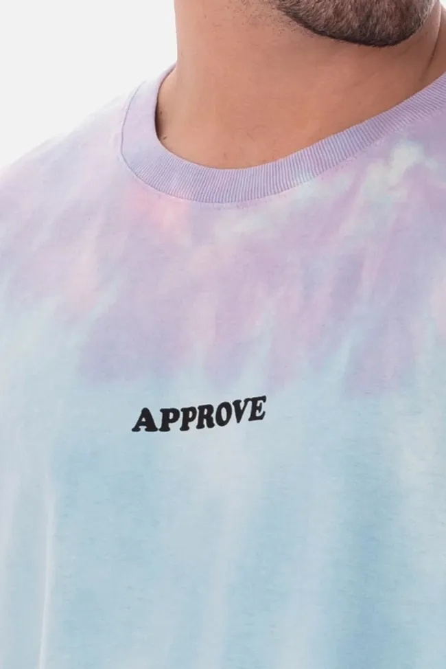 APPROVE  |Unisex Tie-dye Cotton Short Sleeves T-Shirts