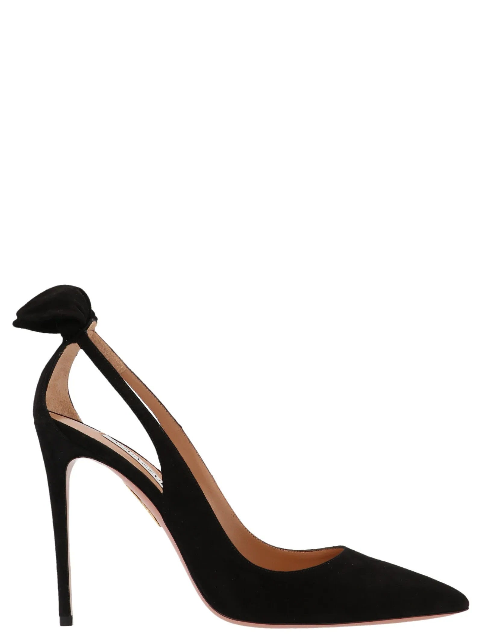 Aquazzura Bow Tie Pointed Toe Pumps