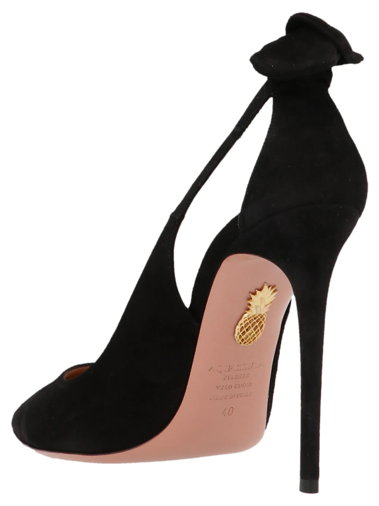 Aquazzura Bow Tie Pointed Toe Pumps