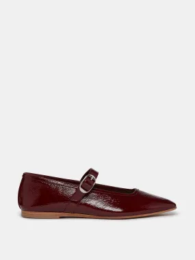 Ballet Mary Jane / Oxblood Patent Leather