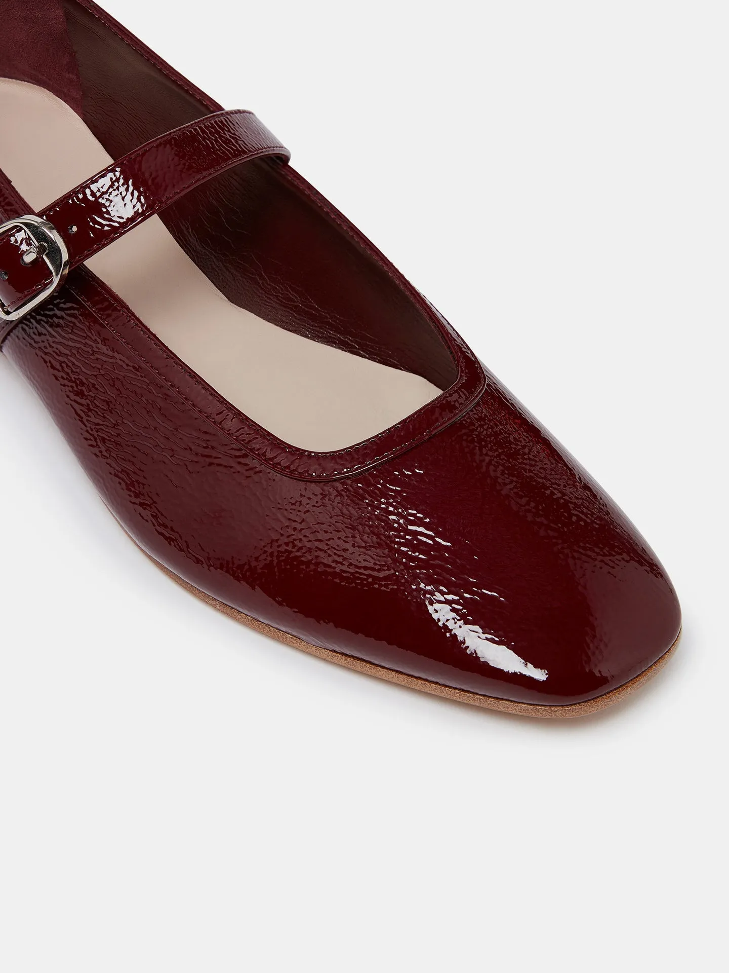 Ballet Mary Jane / Oxblood Patent Leather