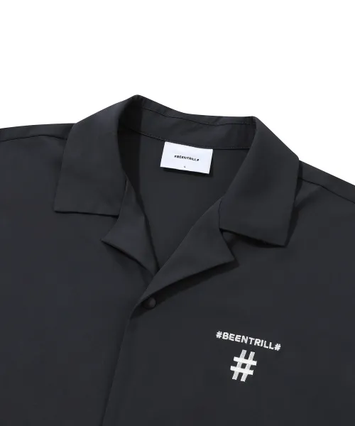 BEEN TRILL  |Unisex Nylon Plain Logo Shirts