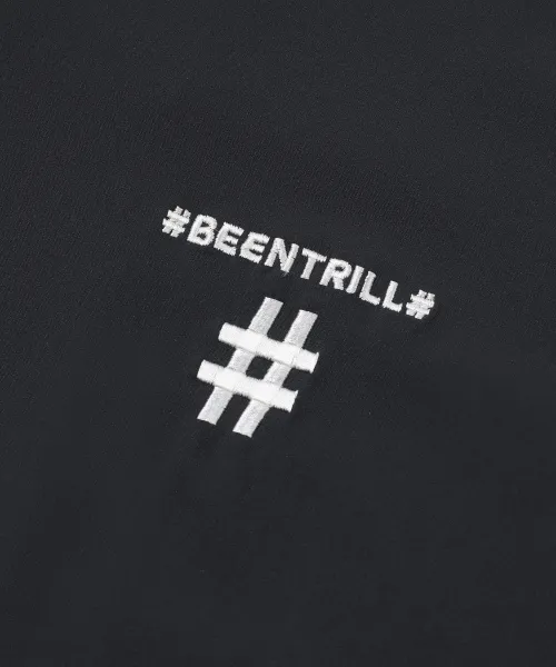 BEEN TRILL  |Unisex Nylon Plain Logo Shirts