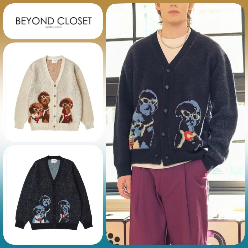 beyond closet  |Unisex Oversized Cardigans