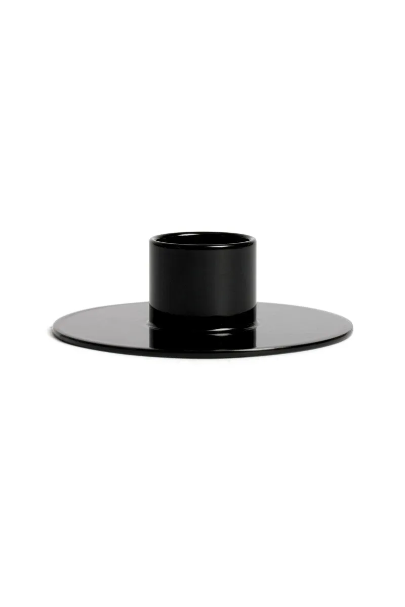 Black Candle Holder