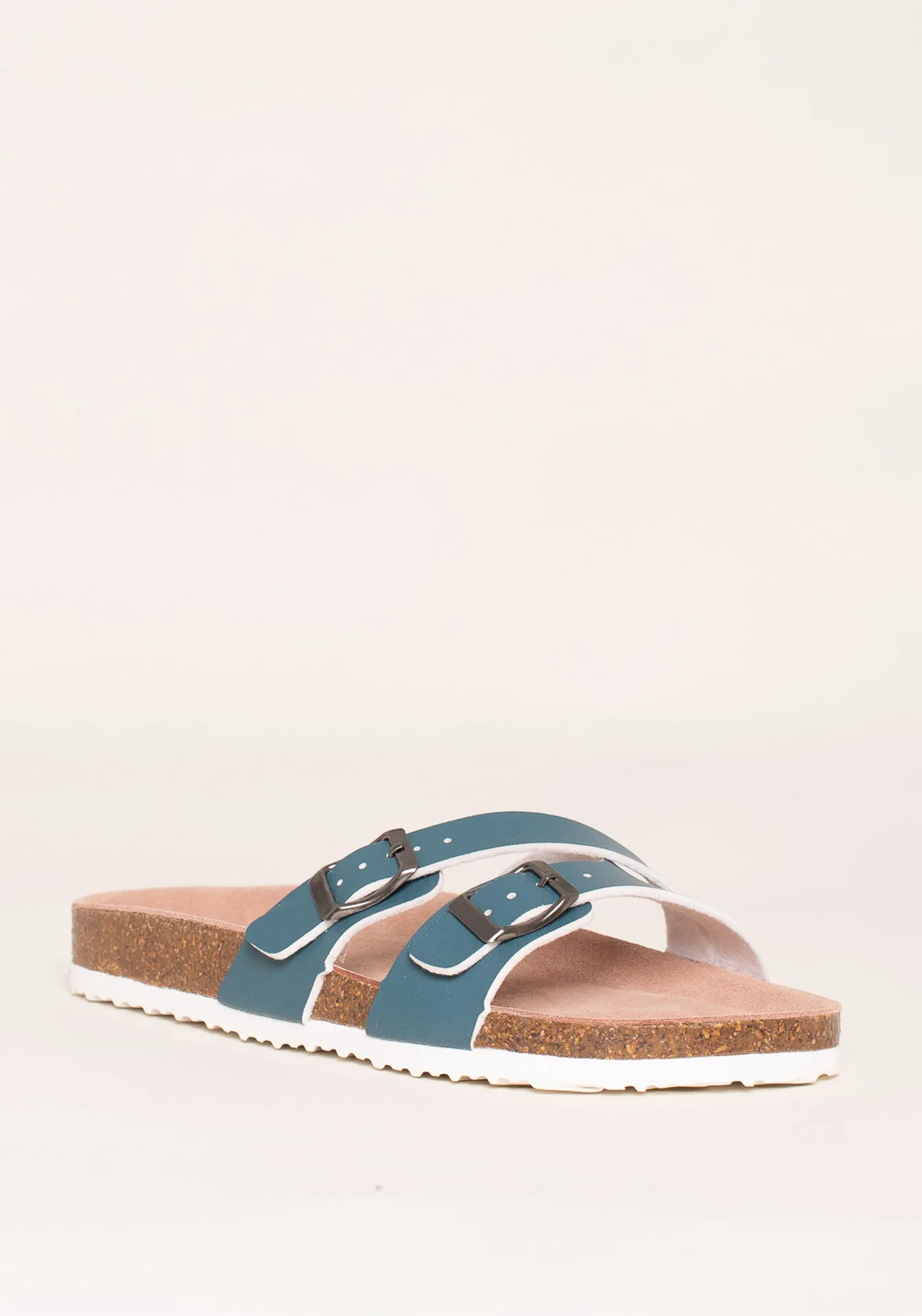 Blue Multi Strap Sandals