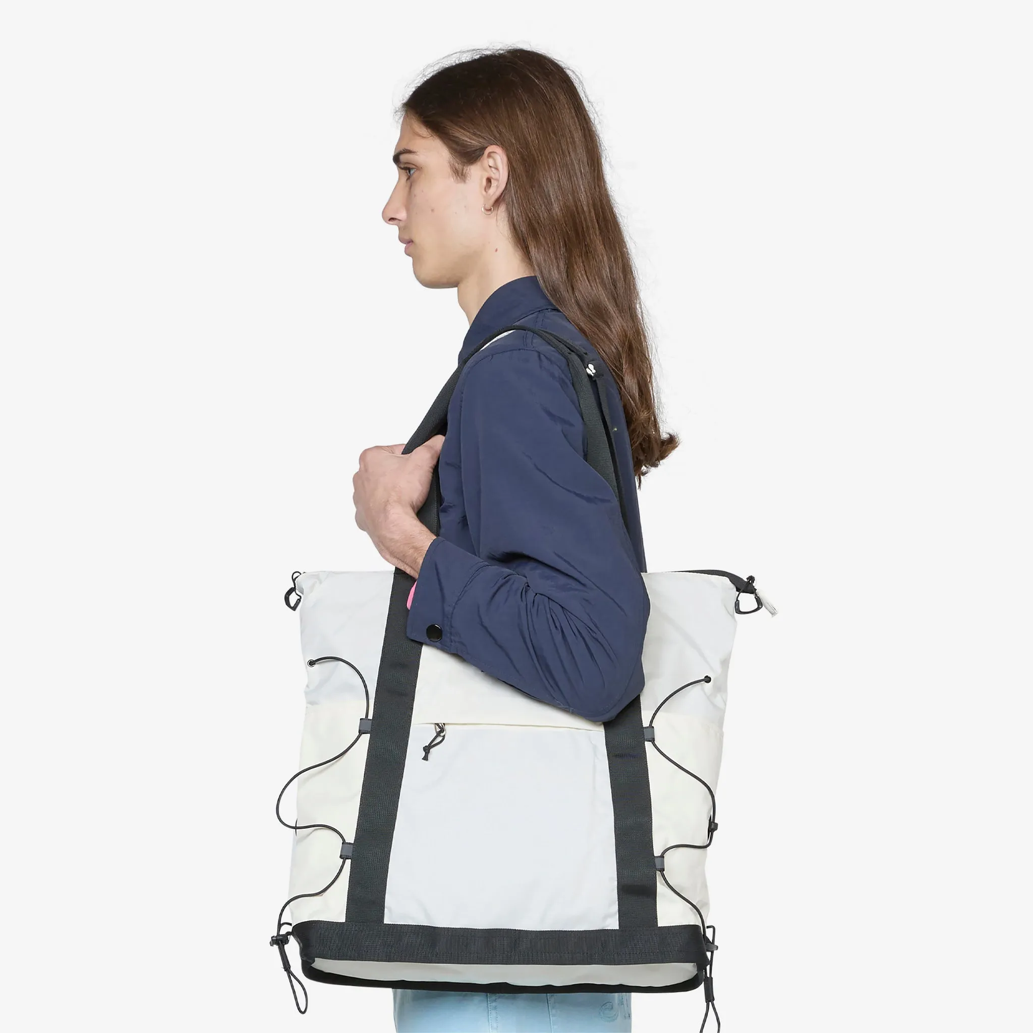 Borealis Tote Gardenia White | TNF Black