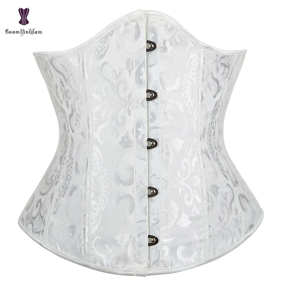 Burlesque Underbust Corset Floral Waist