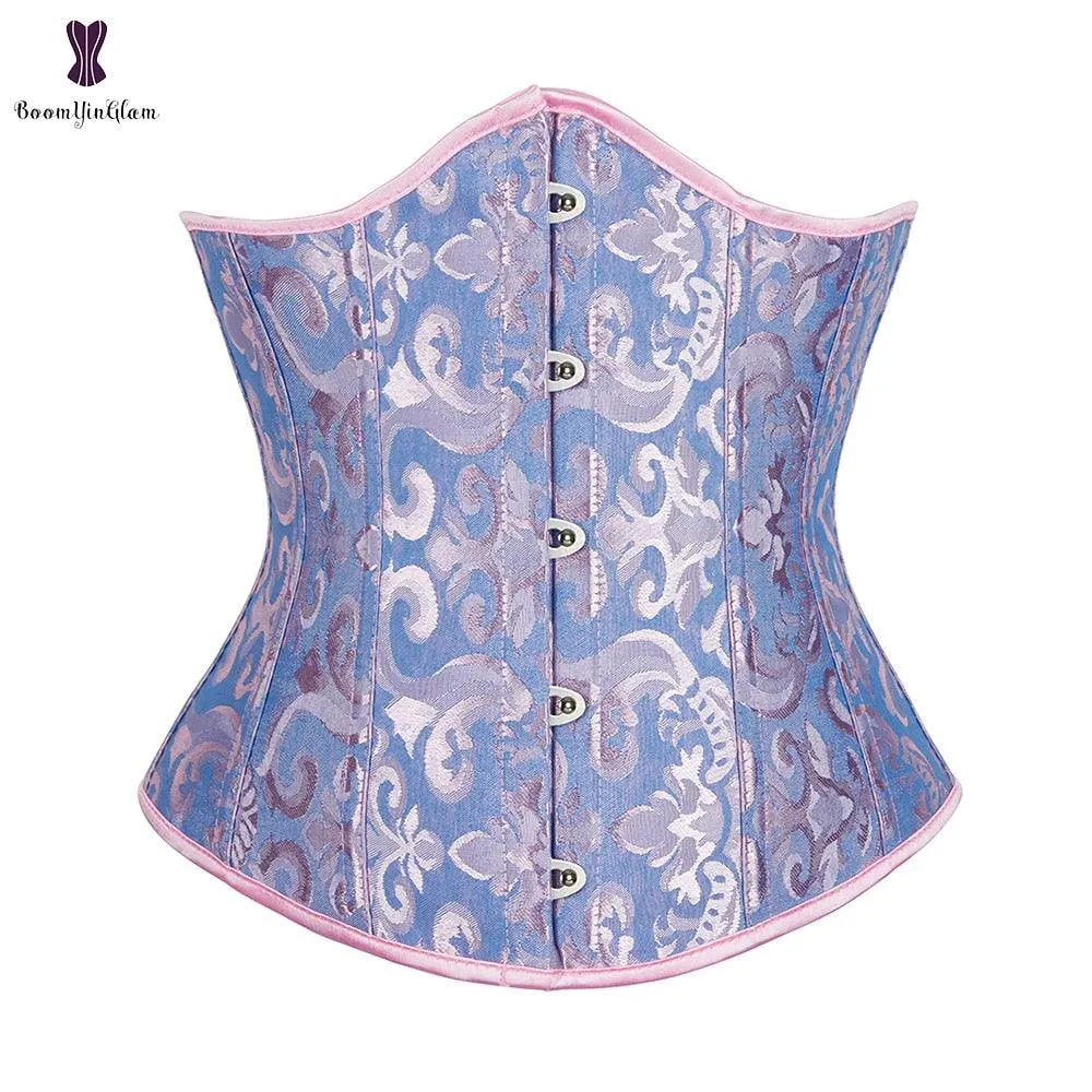 Burlesque Underbust Corset Floral Waist