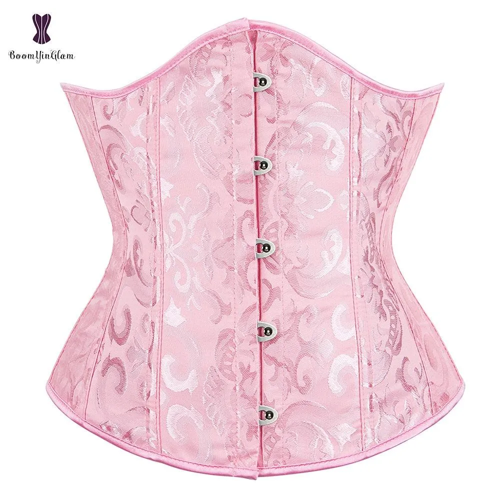 Burlesque Underbust Corset Floral Waist