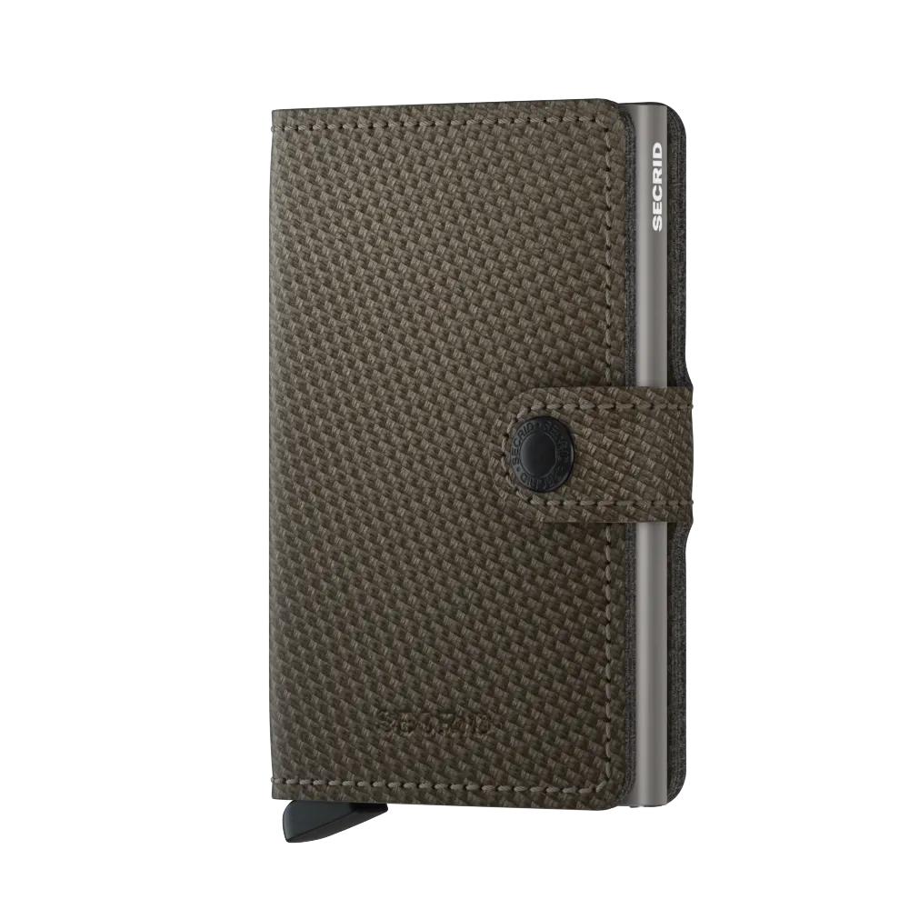 Carbon Leather Miniwallet