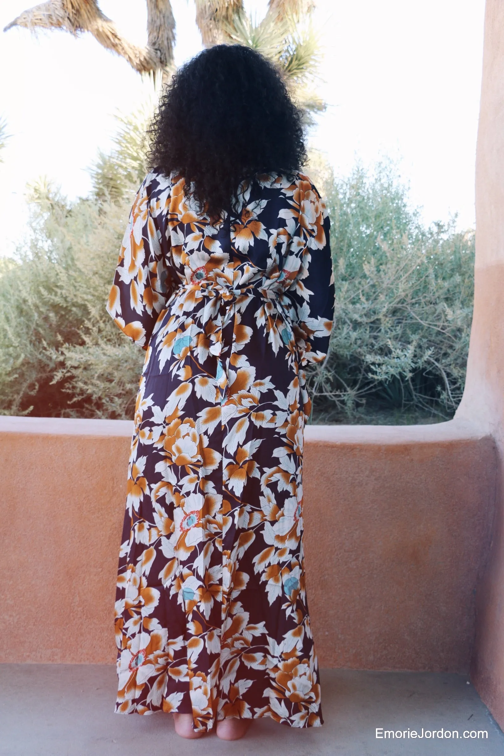 Cattleya Caftan Maxi Dress