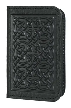 Celtic Leather Card Holder