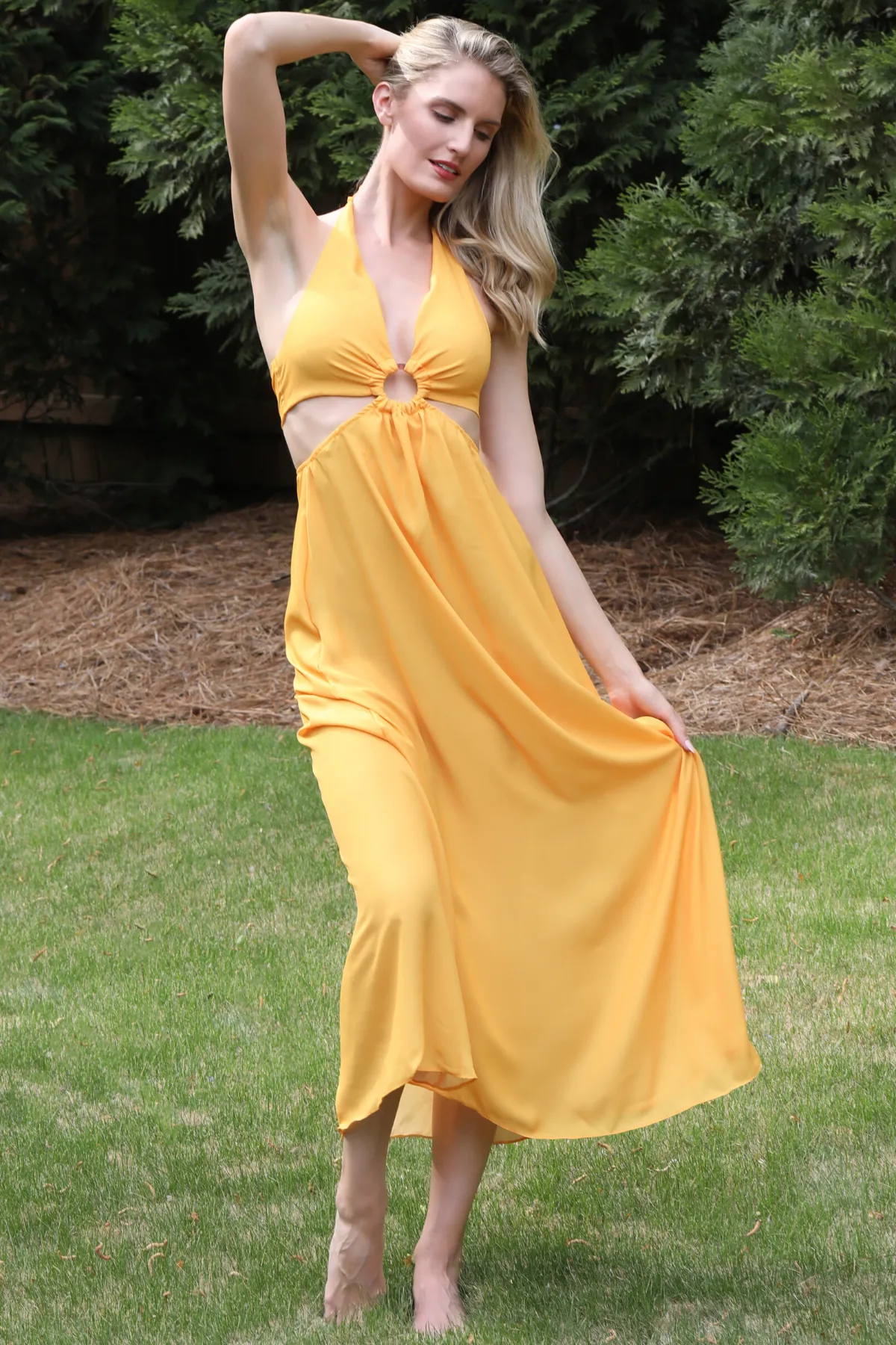 CHLOE YELLOW Dress