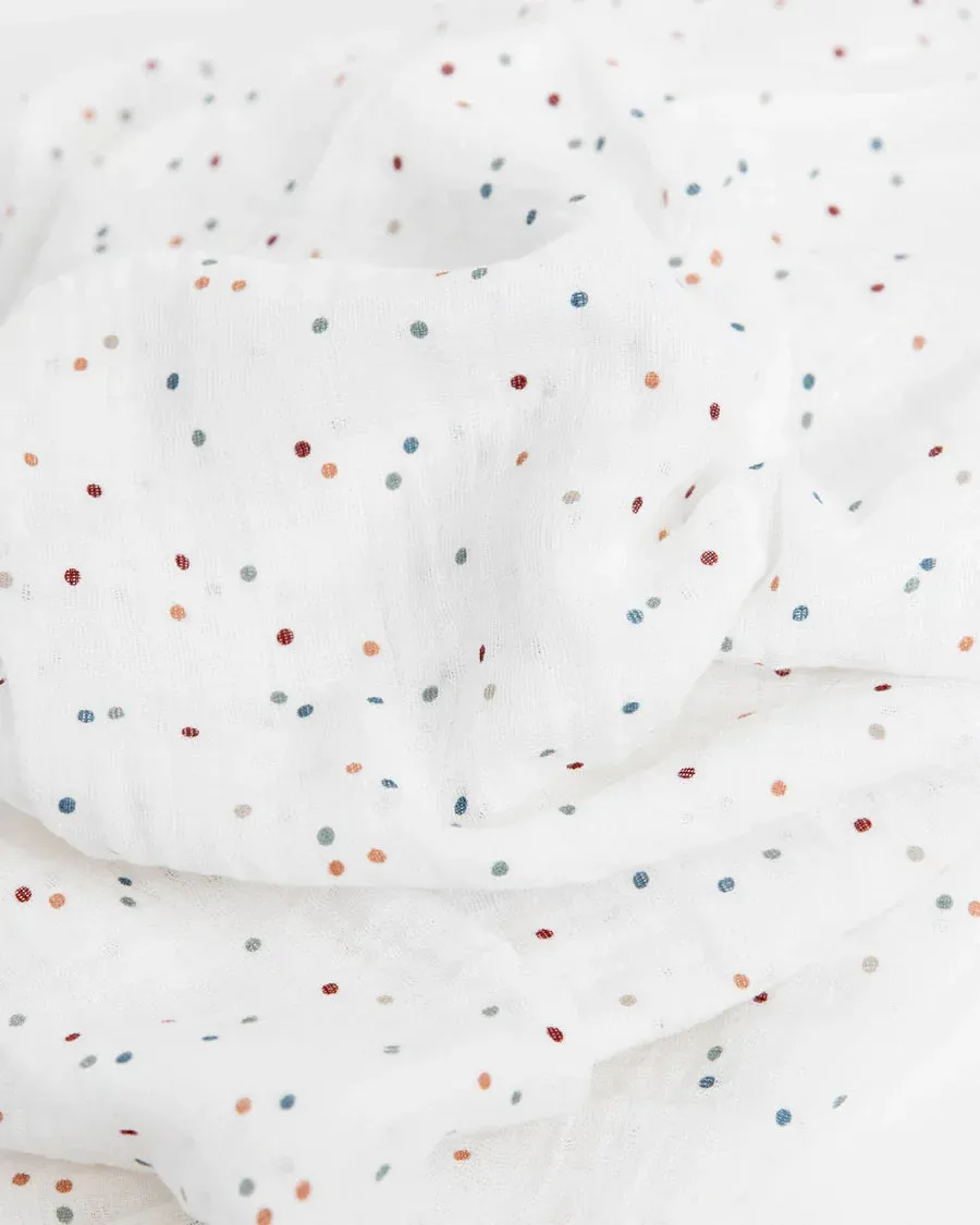 Cotton Swaddle, Dots