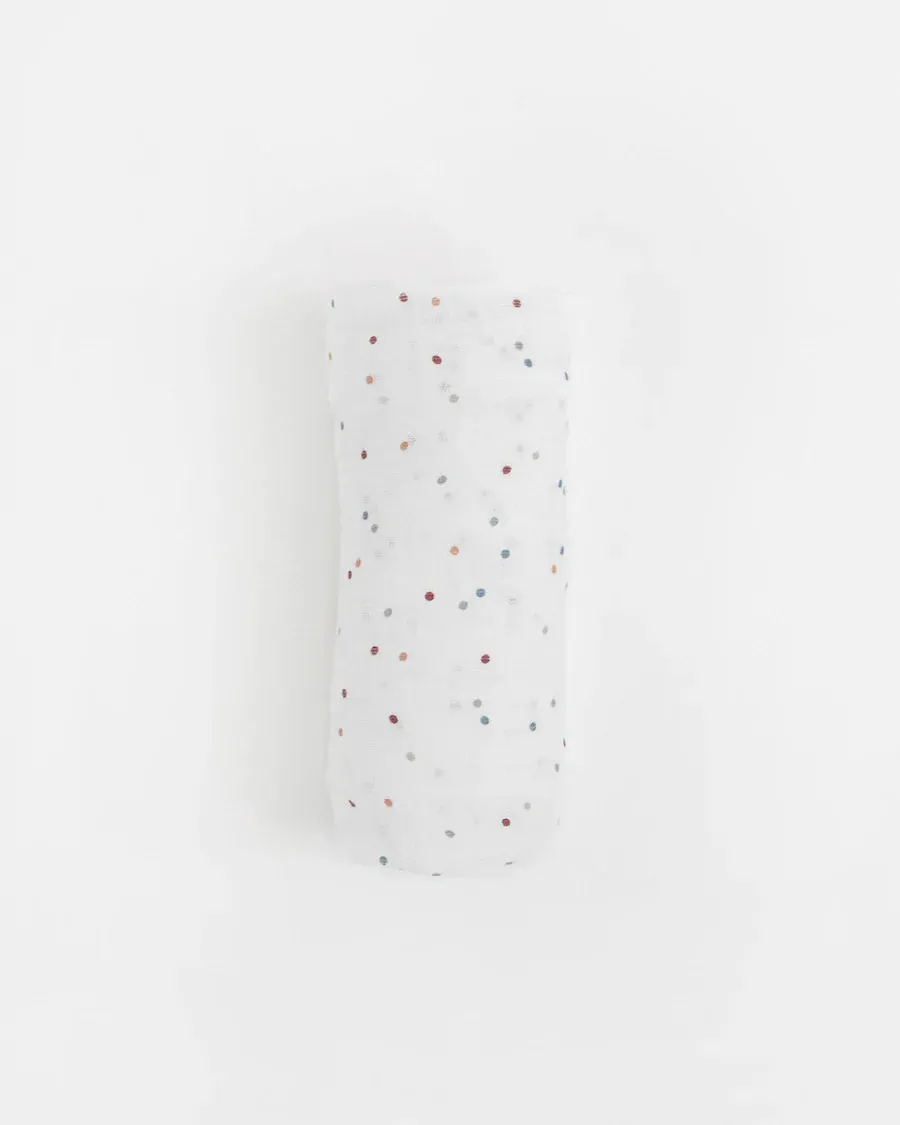 Cotton Swaddle, Dots