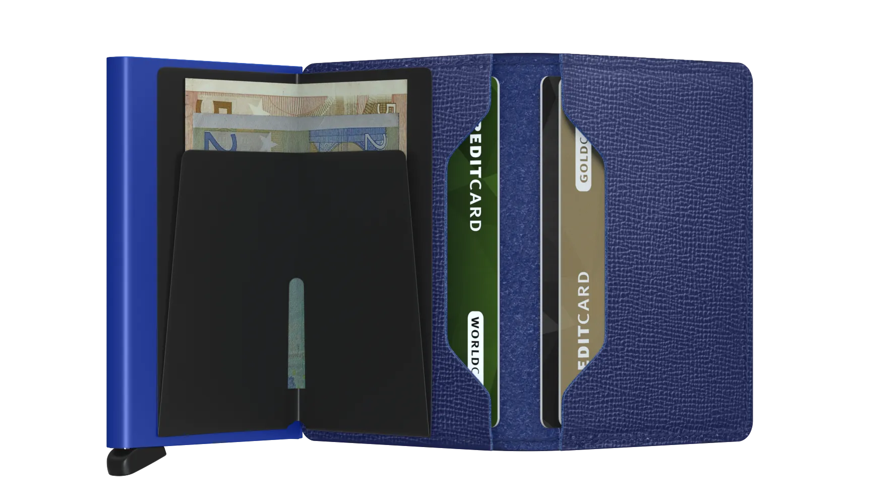 Crisple Leather Slimwallet