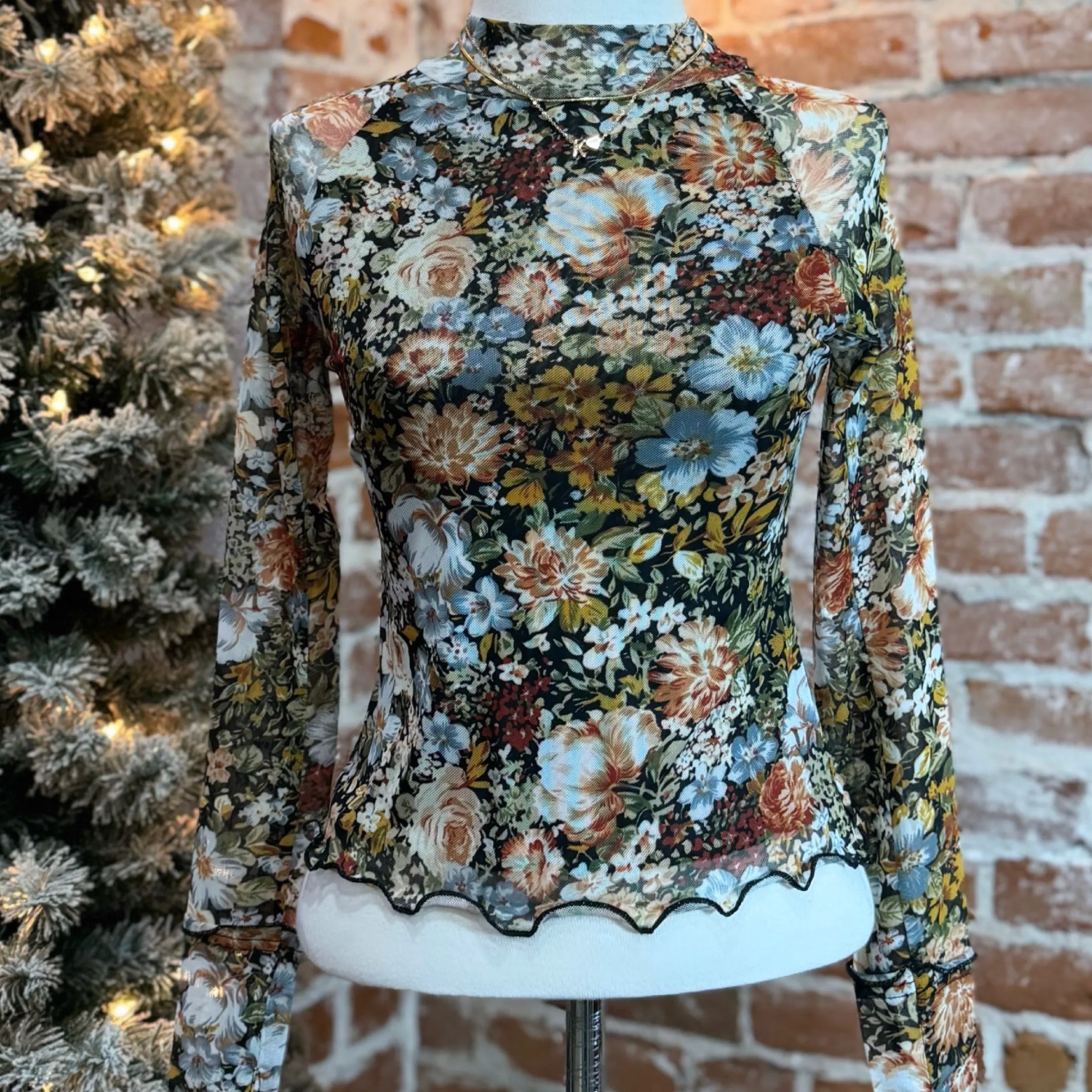 Elenor Floral Top