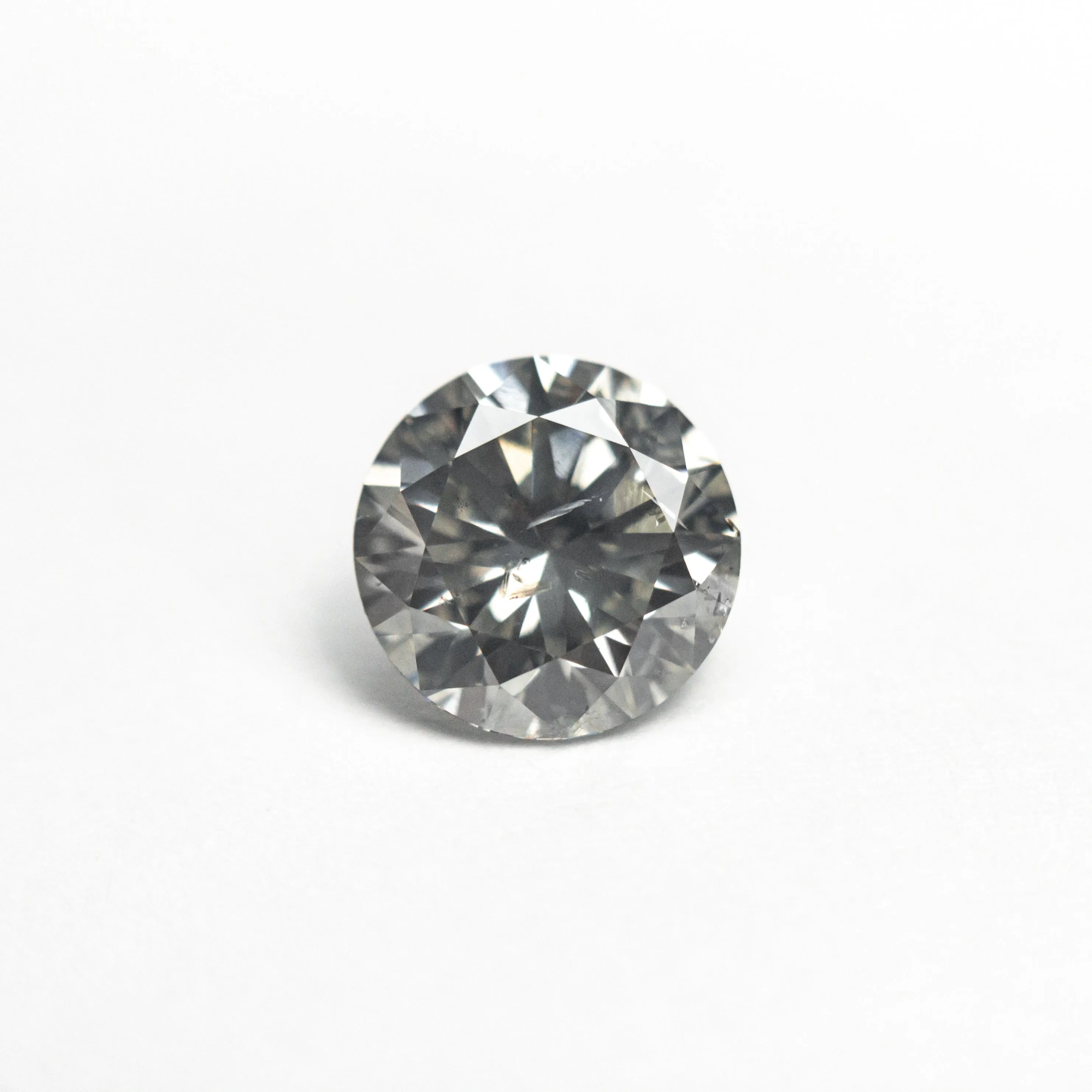 Fancy Grey Brilliant Diamond - 1.05ct Round