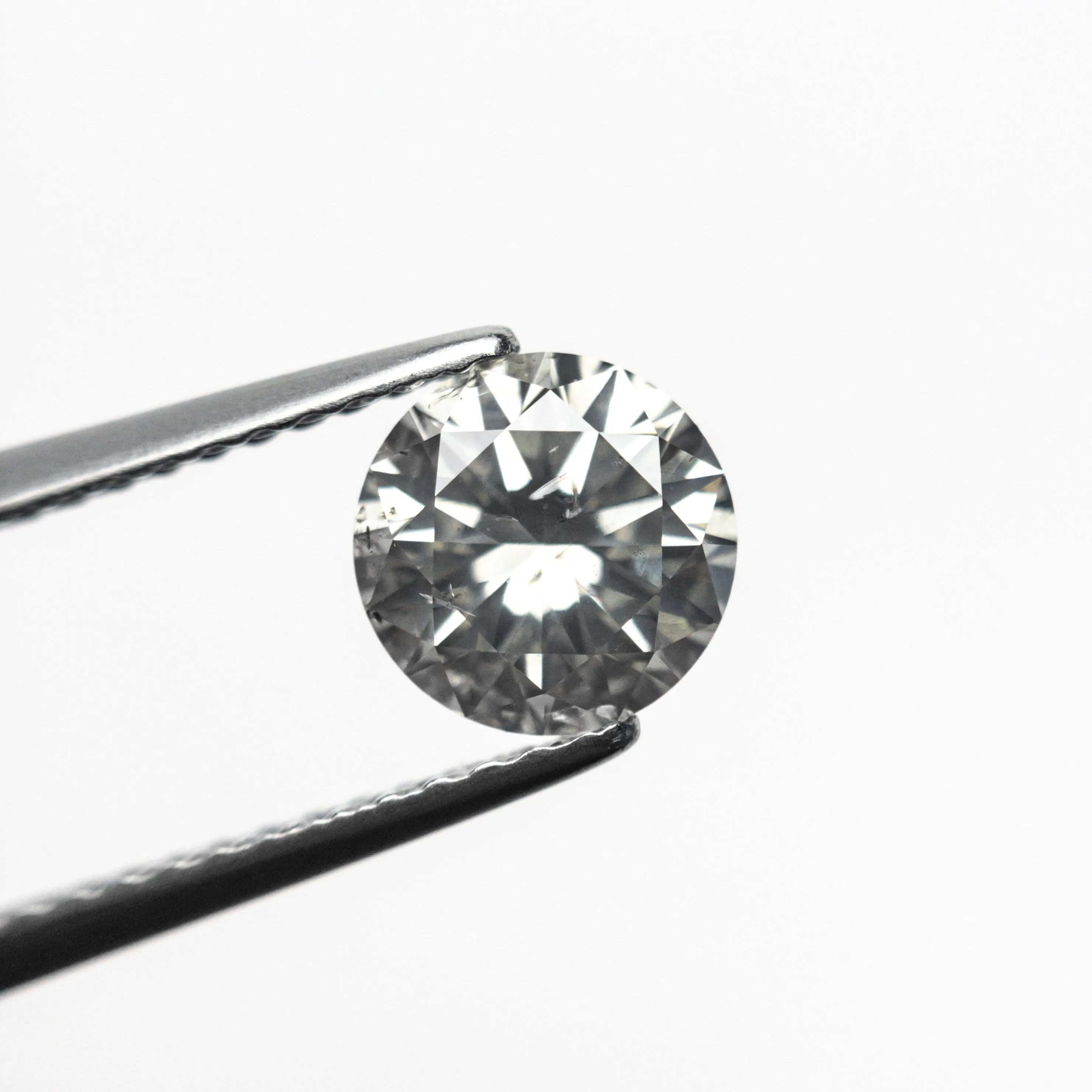 Fancy Grey Brilliant Diamond - 1.05ct Round