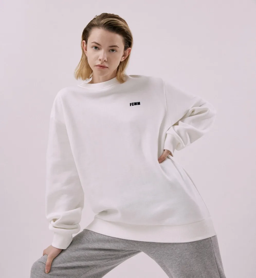 FCMM  |Unisex Street Style Logo Sweatshirts