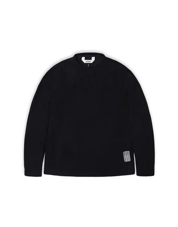 Fleece Sweatshirt Black | Rains | Watch Wear