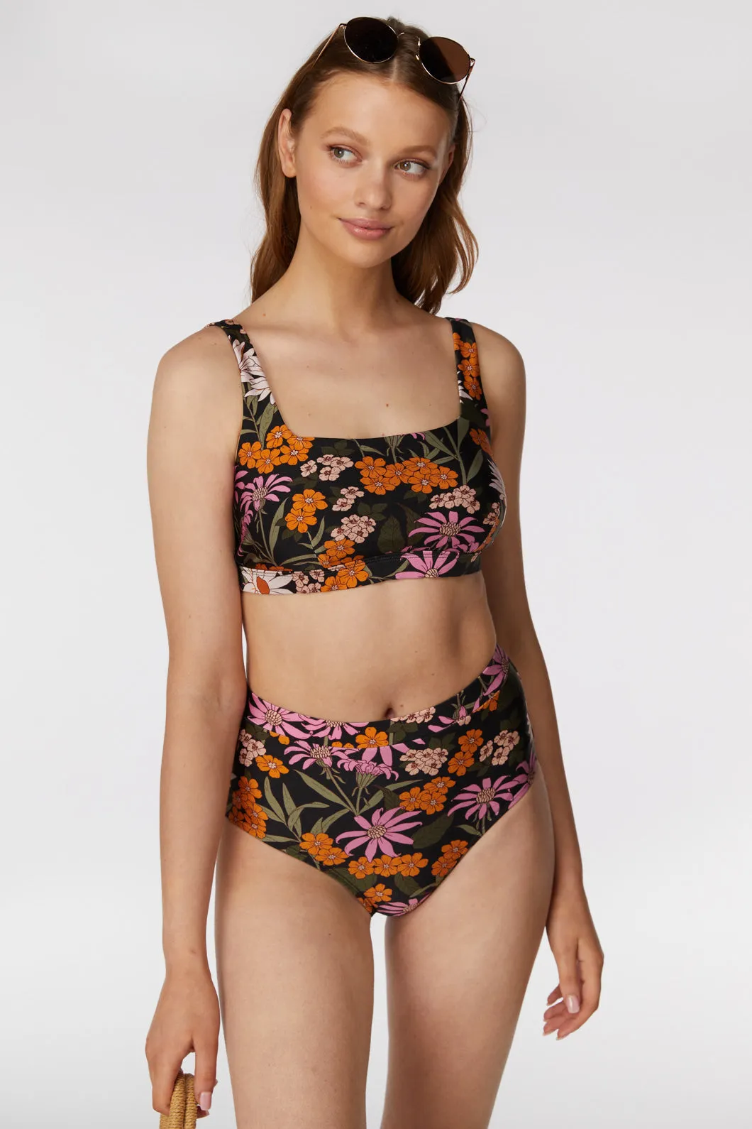 Honey Floral Bikini Bottom