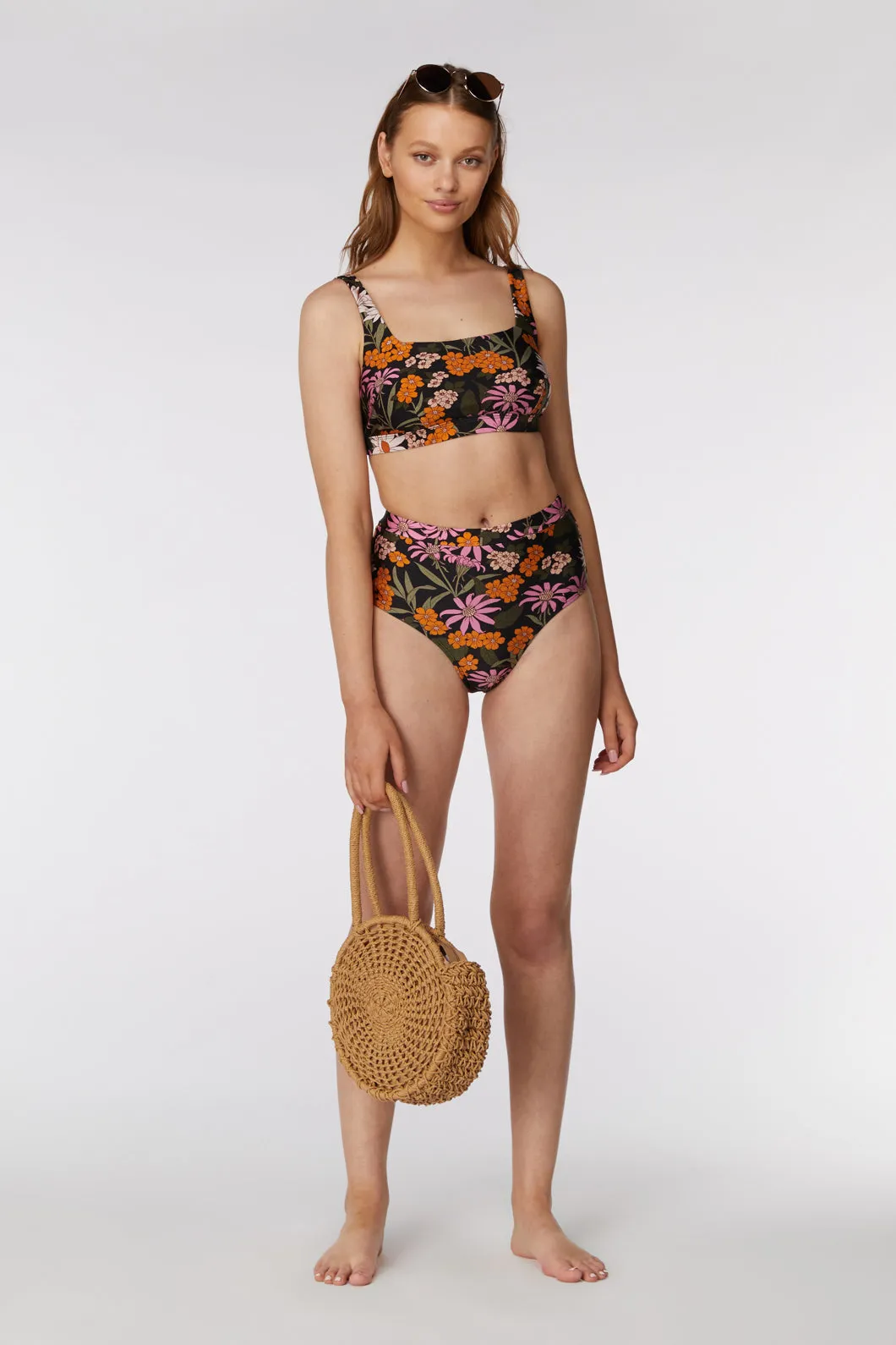 Honey Floral Bikini Bottom