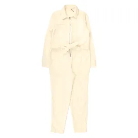 Hush Off-White Cord Boiler Suit