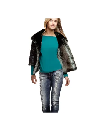 JACKETS ecoleather- GUESS WOMEN-2 in 1- Guess with discounts- Hannover- Randers-Fyn