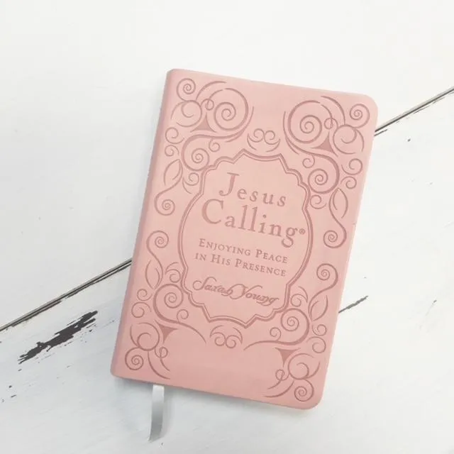 Jesus Calling: Pink Leather