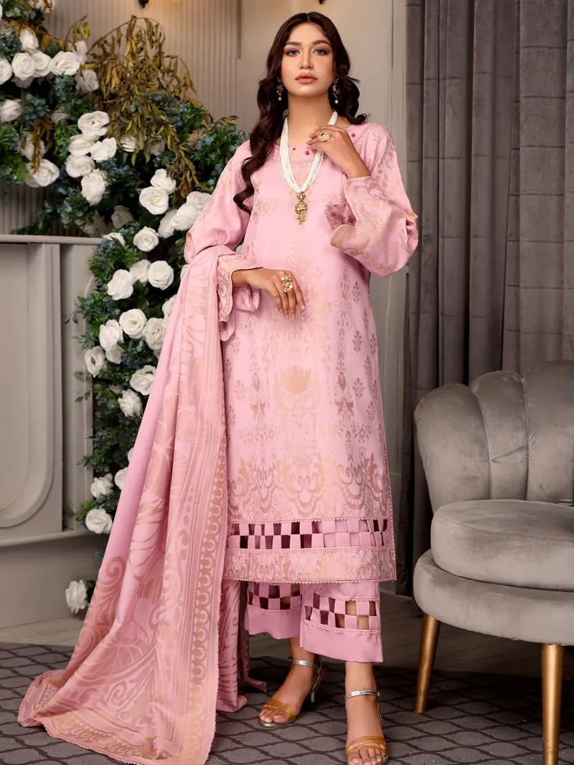 Jhalak by Humdum Jacquard Karandi Unstitched 3 Piece Suit JL-02