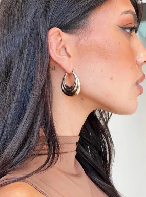 Koumi Earrings Gold