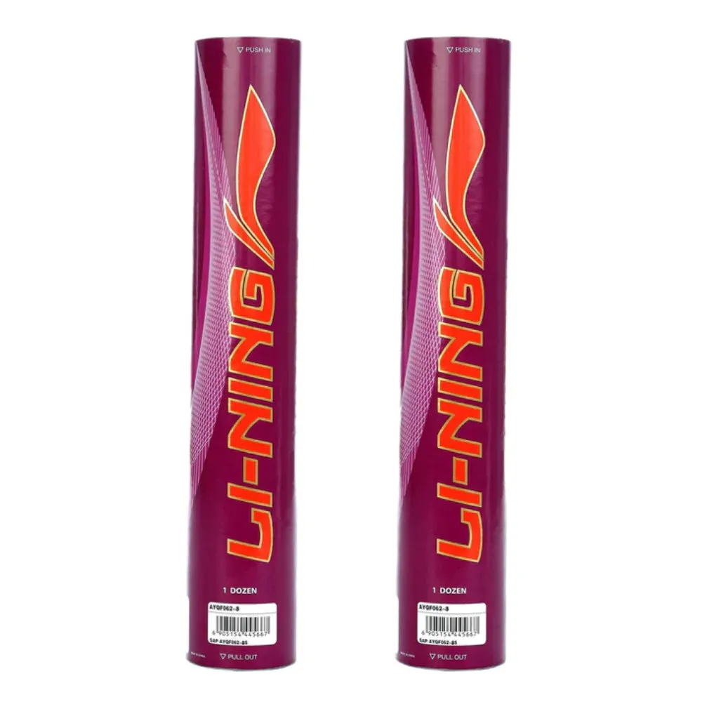 Li-Ning Champ Feather Badminton Shuttlecock (Pack Of 24)