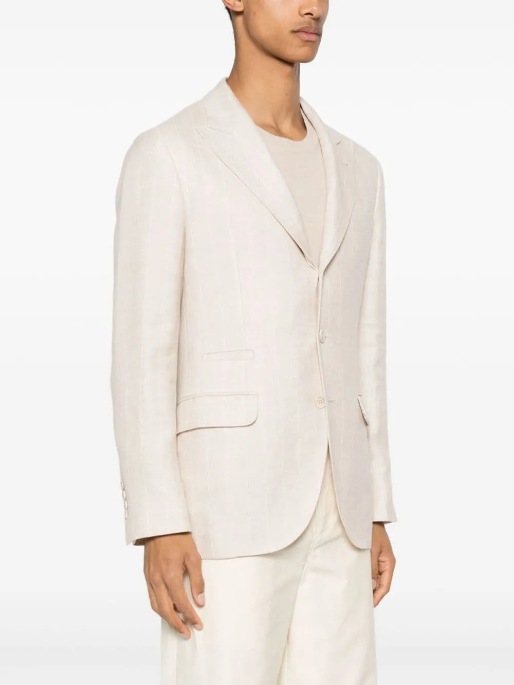 LINEN SUIT-TYPE JACKET