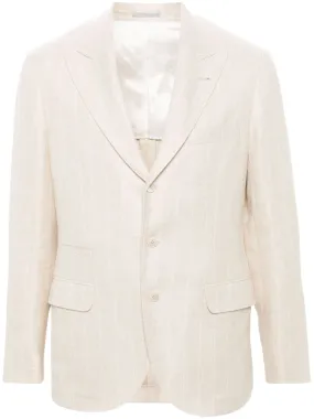 LINEN SUIT-TYPE JACKET