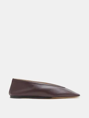 Luna Slipper / Bordeaux Leather