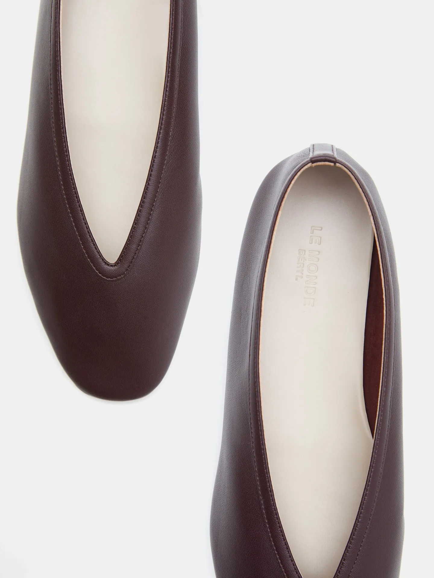 Luna Slipper / Bordeaux Leather