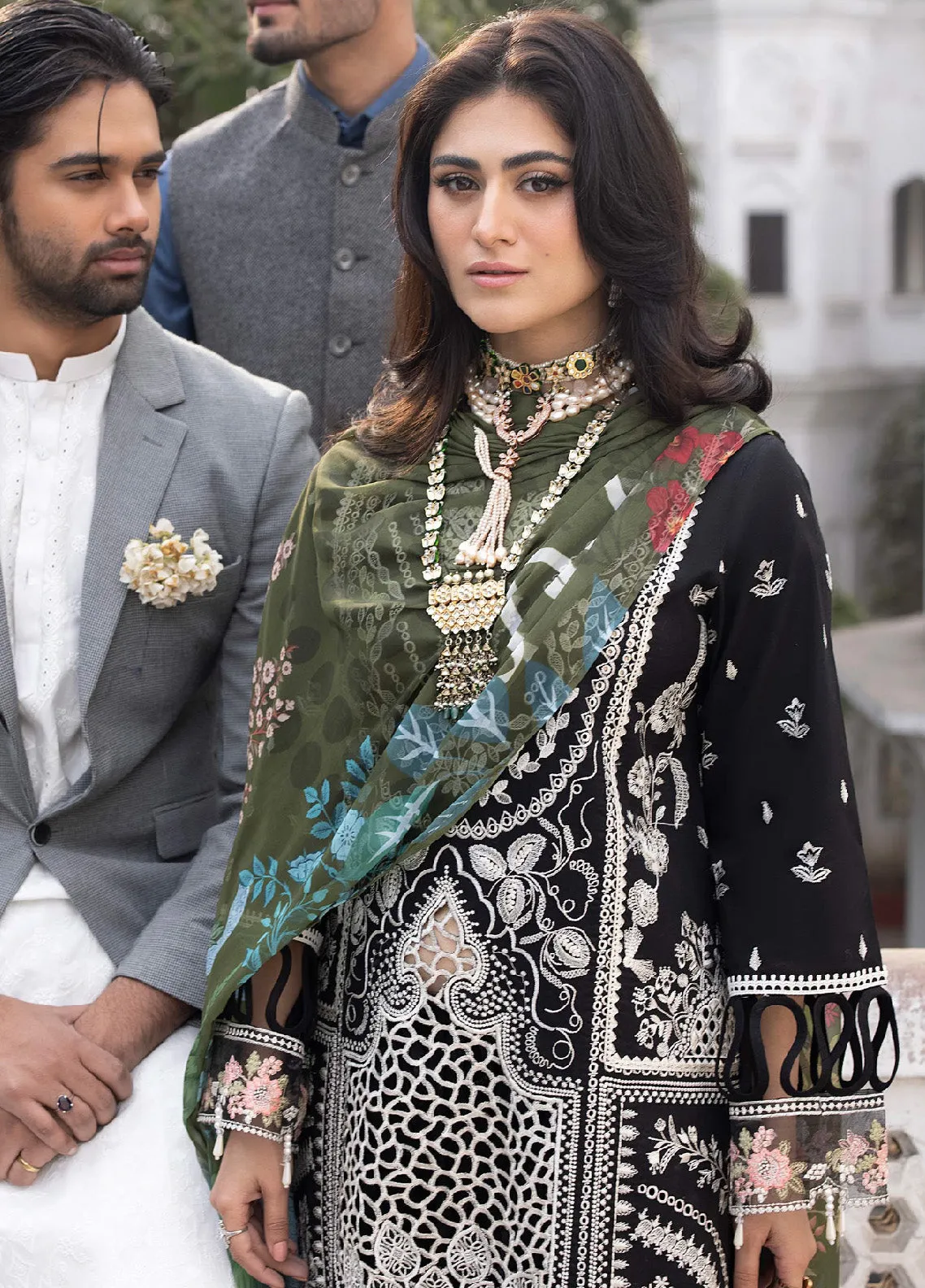 Mahrukh By Mahnur Luxury Lawn 3 Piece Unstitched Suit M24MLL-CAMELIA