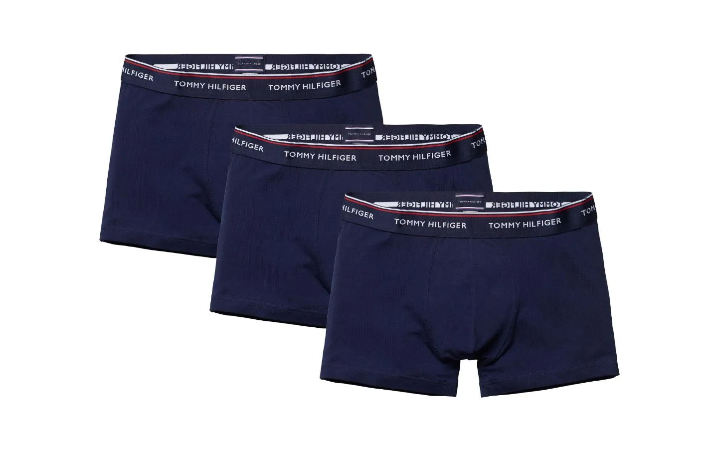 Mens Boxer Shorts/ Trunks by Tommy Hilfiger - Premium Essentials (3 Pack)