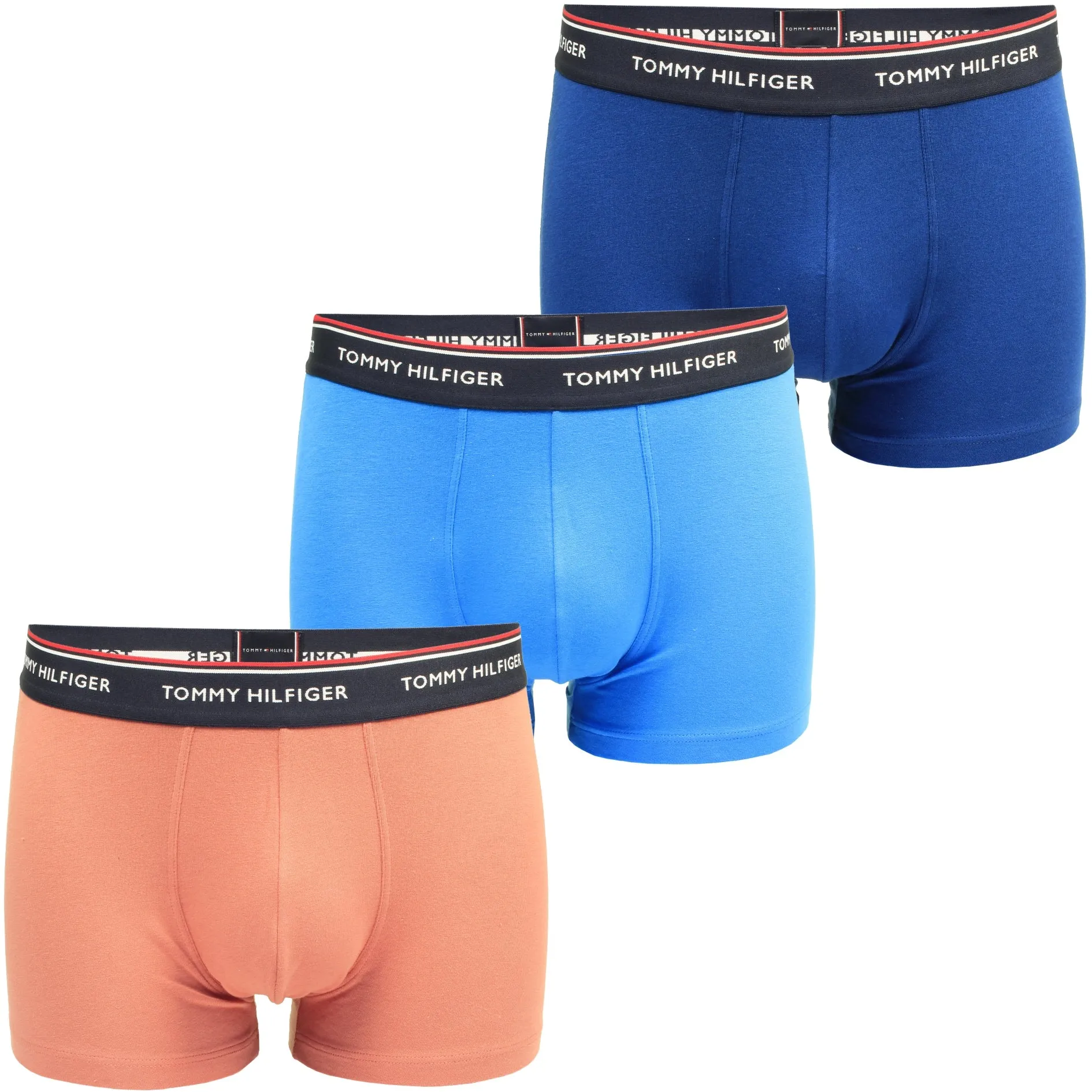 Mens Boxer Shorts/ Trunks by Tommy Hilfiger - Premium Essentials (3 Pack)