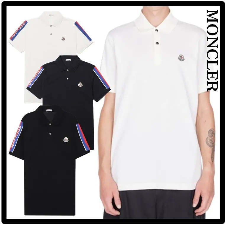 MONCLER  |Unisex Street Style Logo FX Advantage / Exclusive Polos